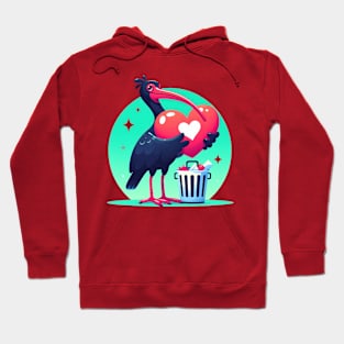 Valentine Bin Chicken Hoodie